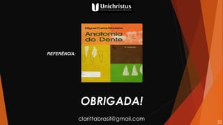 OBRIGADA!
clarittabrasil@gmail.com
REFERÊNCIA:
23
 