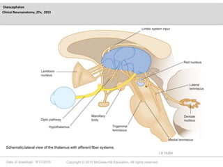 Date of download: 8/17/2015 Copyright © 2015 McGraw-Hill Education. All rights reserved.
Schematic lateral view of the tha...