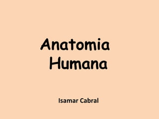 Anatomia
 Humana

  Isamar Cabral
 