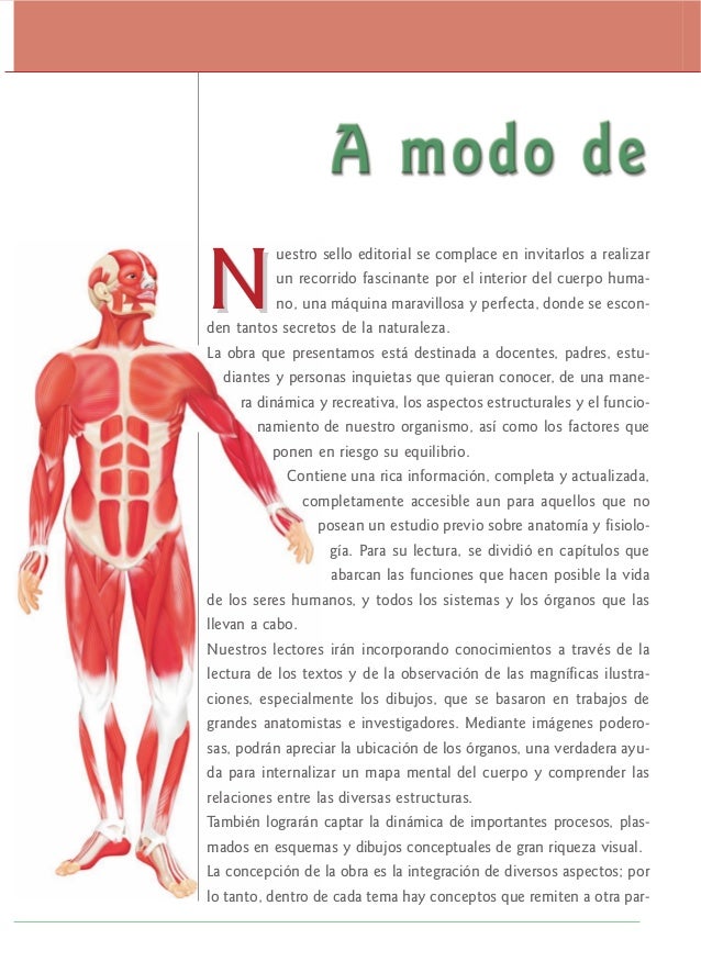 Anatomia Y Fisiologia Del Cuerpo Humano Tortora Pdf