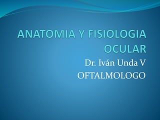 Dr. Iván Unda V
OFTALMOLOGO
 