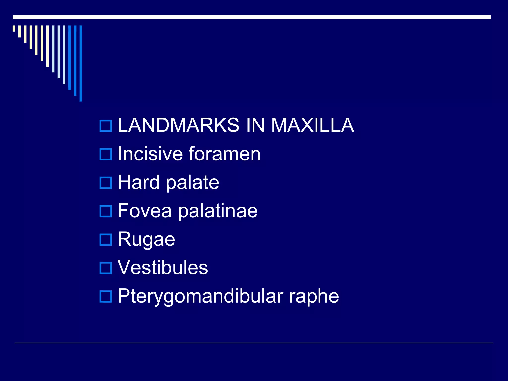 Anatomical landmarks-7620033 Biology Diagrams