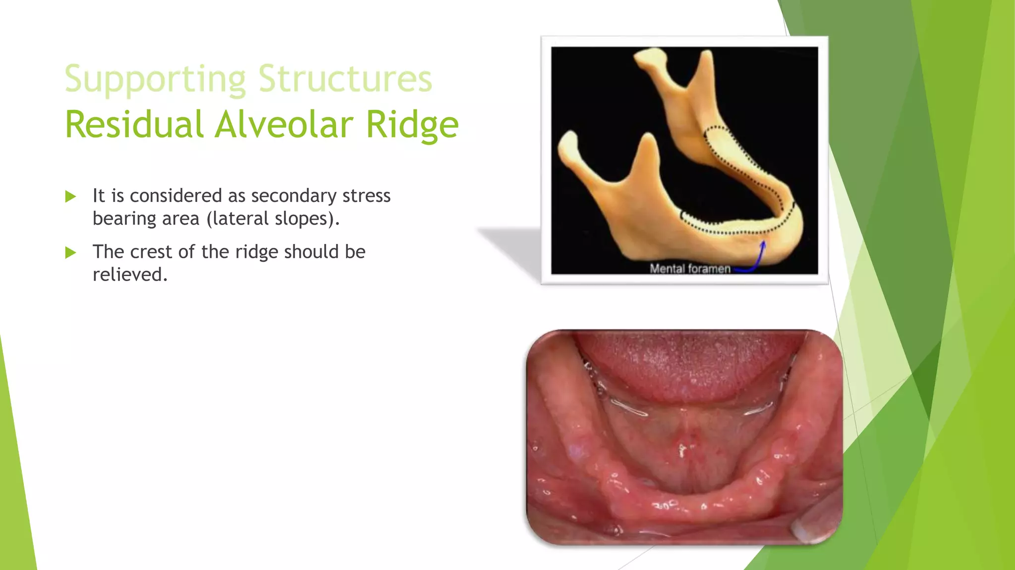 Anatomical landmarks for edentulous patients and facial landmarks | PPTX