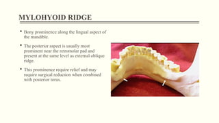Posterior Ridge Anatomical landmarks of the mandibular arch.pptx