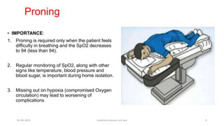 Proning Reference Anatomical Plane and axis - general anatomy | PPTX