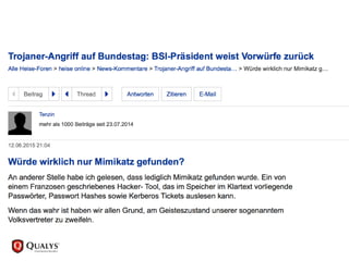 Verizon Data Breach Investigation Report
 