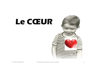 Le CŒUR

Dr. Wissem ABELKAFI

Anatomie de l'appareil cardio-vasculaire

6

 