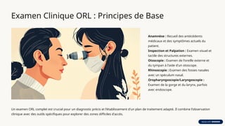 Orl Notes Anatomie et Physiologie Complètes de l'ORL : Nez, Oreille, Gorge | PPTX