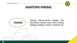 Faring Sehat Anatomi Faring dan Laring kelompok 1.pptx