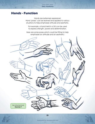 Anatomia cuerpo humano comic draw with JAZZA | PDF