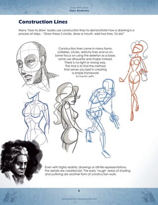 Anatomia cuerpo humano comic draw with JAZZA | PDF