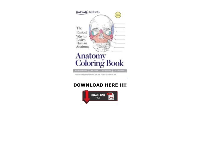 Download Anatomy Coloring Book Kaplan Medical Pdf