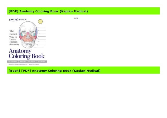 Download Pdf Anatomy Coloring Book Kaplan Medical