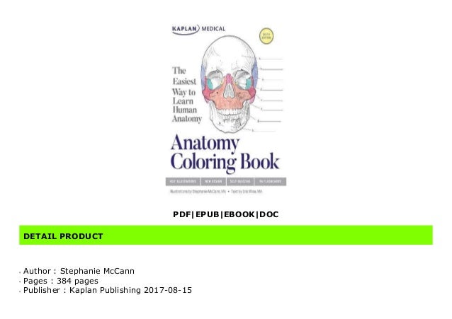 Download PDF Anatomy Coloring Book (Kaplan Medical)