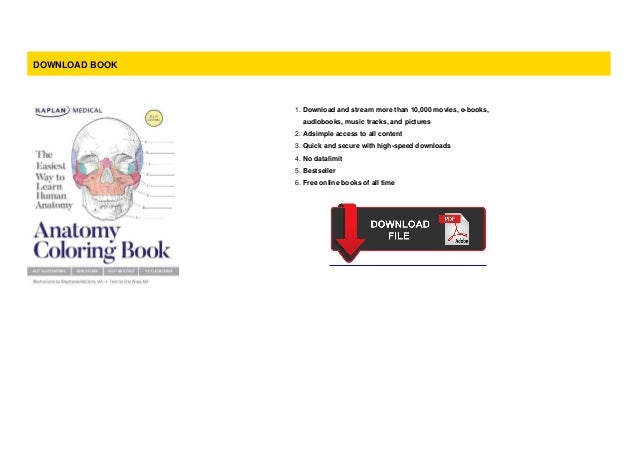 Download Read Download Anatomy Coloring Book Kaplan Medical Full