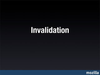 Invalidation




               mozilla
 