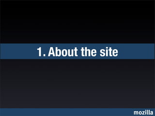 1. About the site



                    mozilla
 
