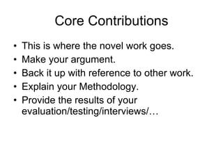 Anatomy Of A Paper | PPT