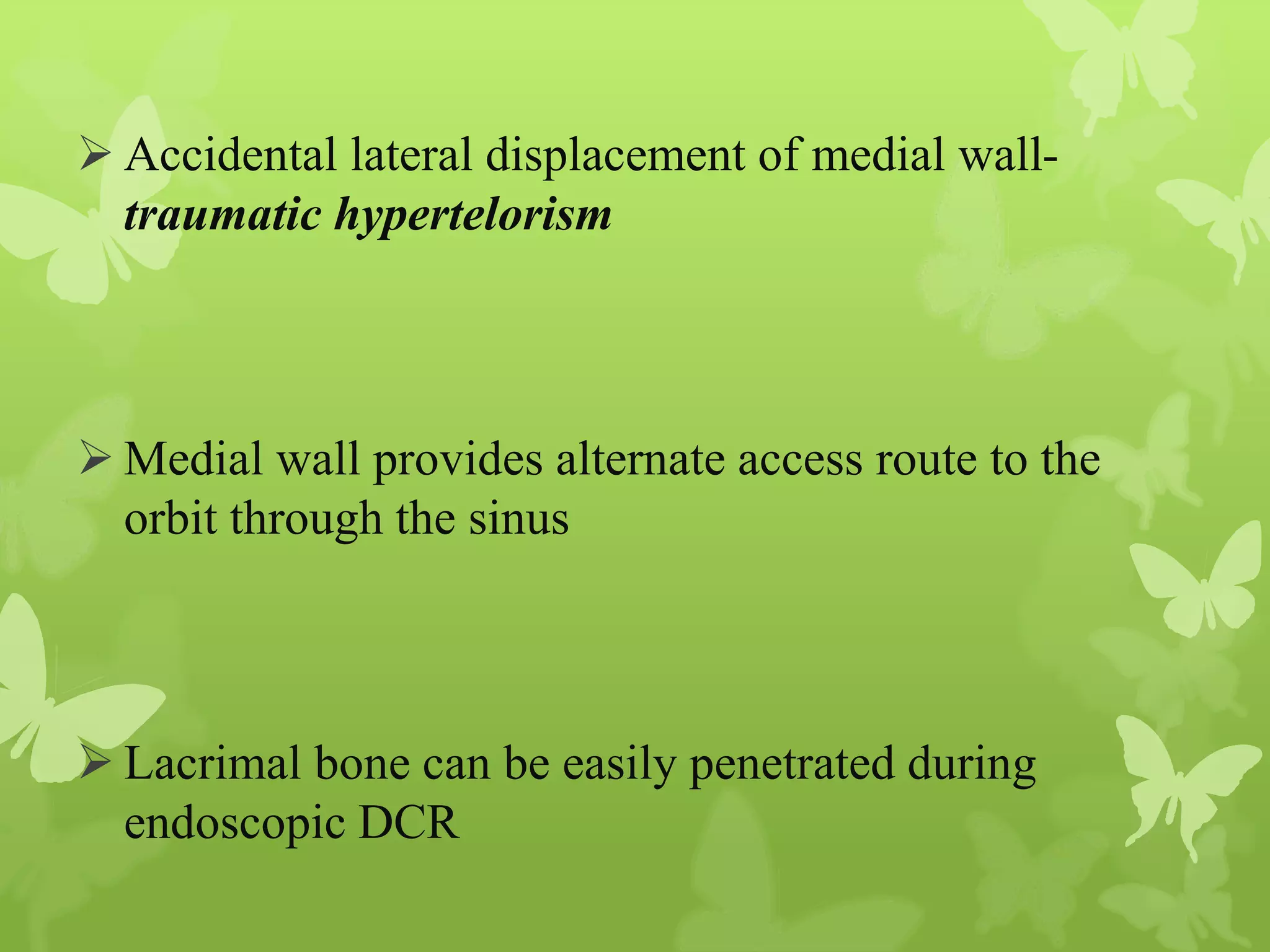 Anatomy of Eye Orbit