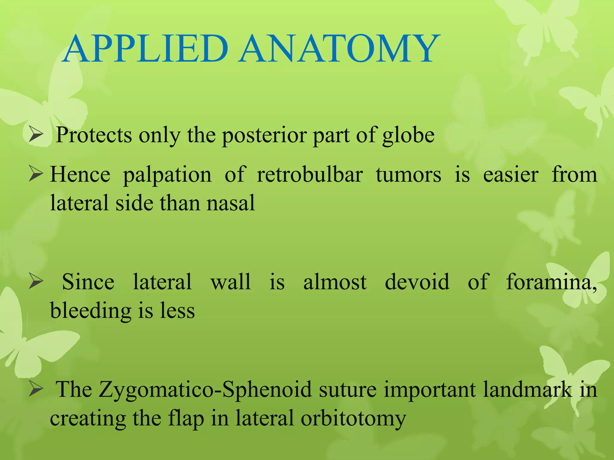 Anatomy of Eye Orbit