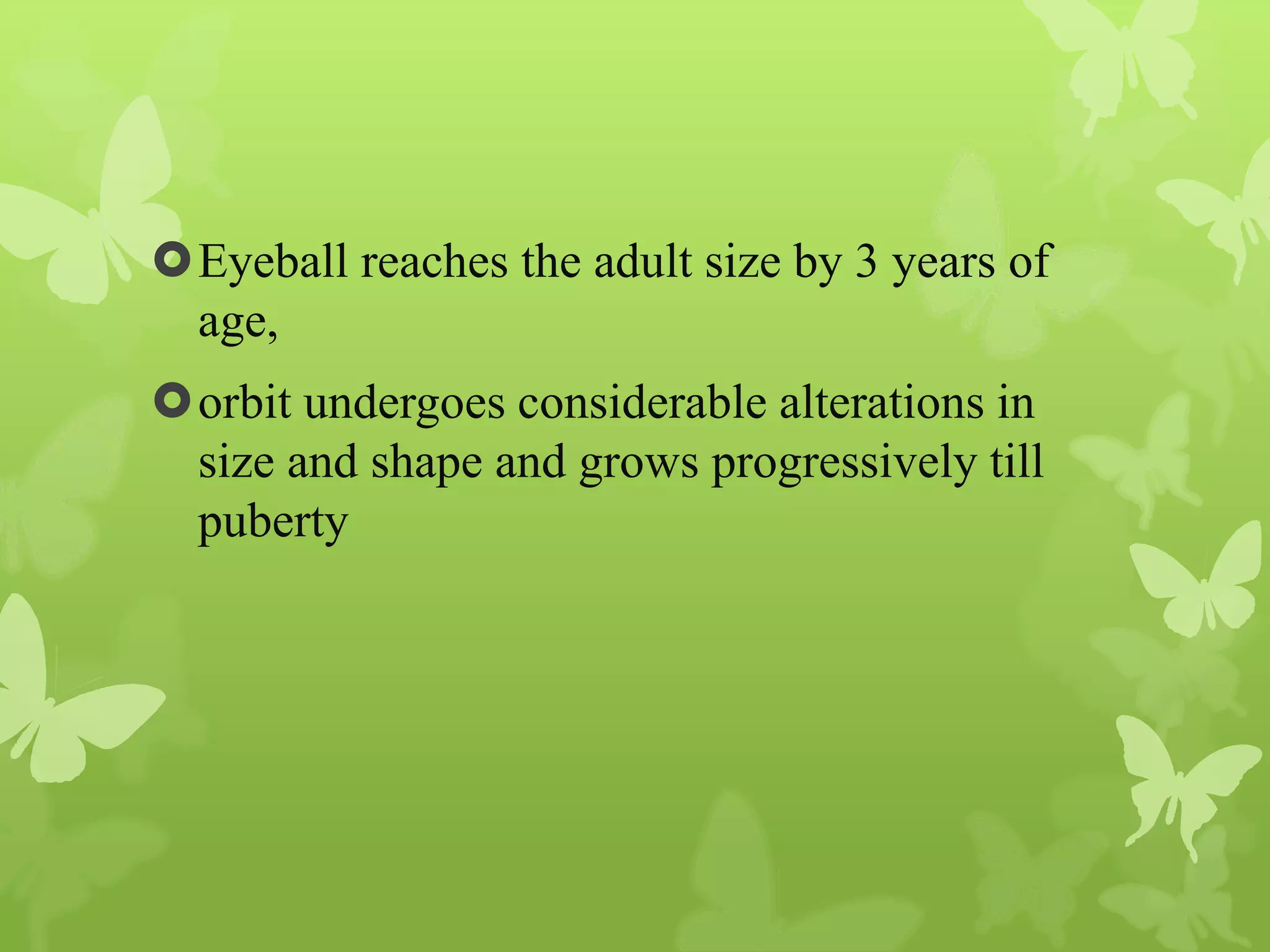 Anatomy of Eye Orbit