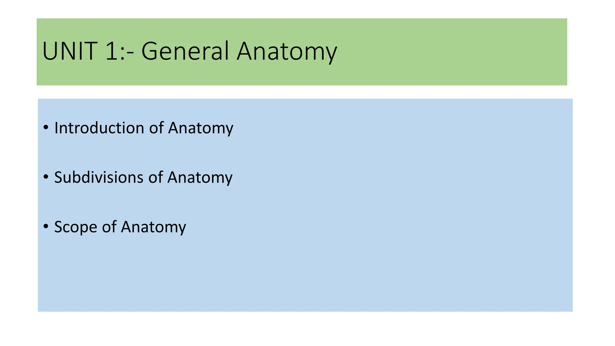 ANATOMY and its scope.pptx