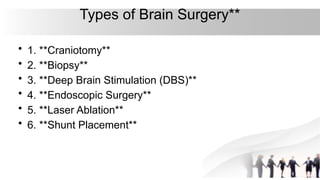 anatomy and physiology of brain and its parts | PPTX