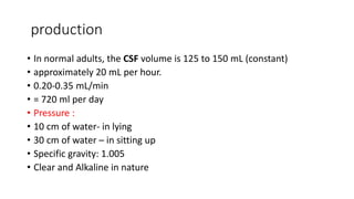 Normal Csf Volume Anatomy and physiology of brain ppt, its organization | PPTX