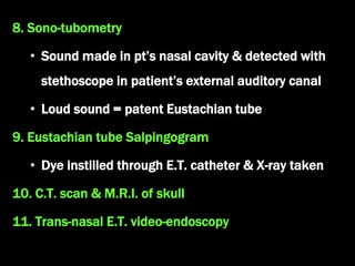 Anatomy and physiology of Eustachian tube .ppt