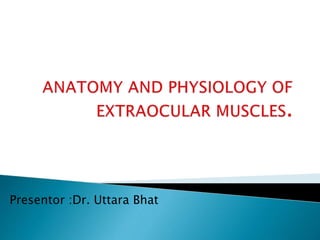 Presentor :Dr. Uttara Bhat
 