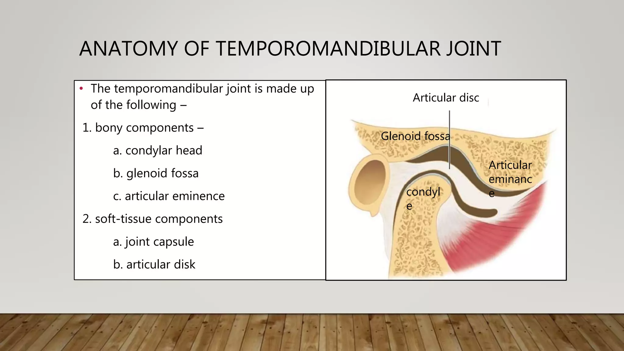 Anatomy and physiology of temporomandibular joint | PPTX
