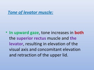 Normal Levator Function Anatomy and physiology of the eyelid | PPT