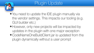 Anatomy of a Codename One Application | PPT