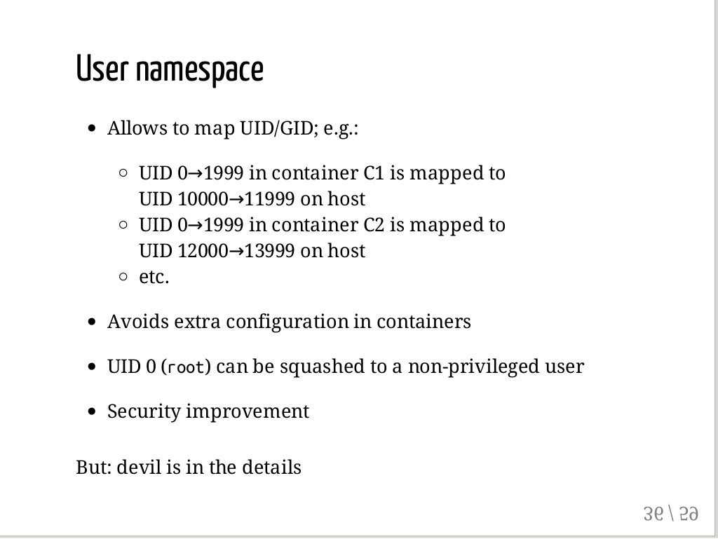 Anatomy of a Container Namespaces, cgroups & Some Filesystem Magic