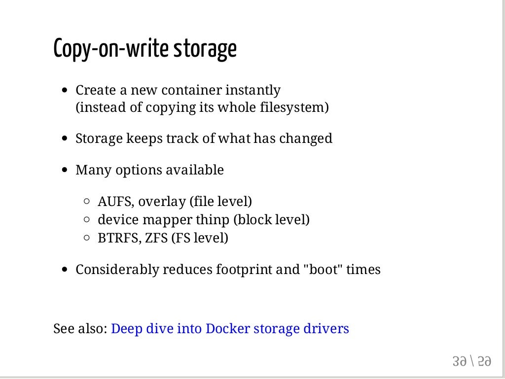 Anatomy of a Container Namespaces, cgroups & Some Filesystem Magic