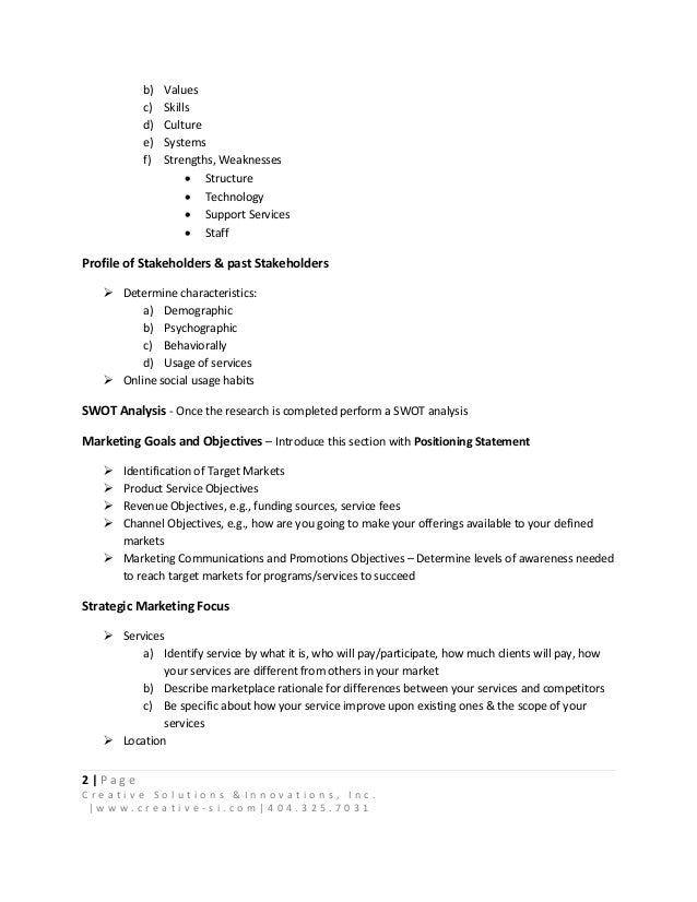 Npo Business Plan Template Pdf PDF Template Npo Business Plan Template Pdf PDF Template