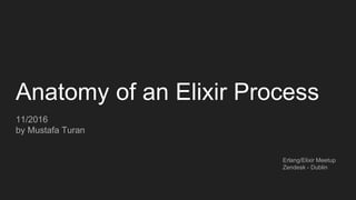 Anatomy of an Elixir Process
11/2016
by Mustafa Turan
Erlang/Elixir Meetup
Zendesk - Dublin
 