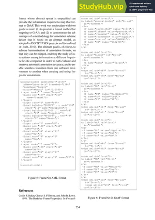 Anatomy Of Annotation Schemes Mapping To GrAF | PDF