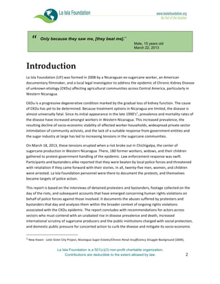 Anatomy of a Riot Report | PDF