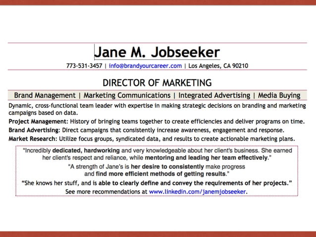 Anatomy of a winning resume seminar - Anatomy Of A Winning Resume Seminar 12 638 