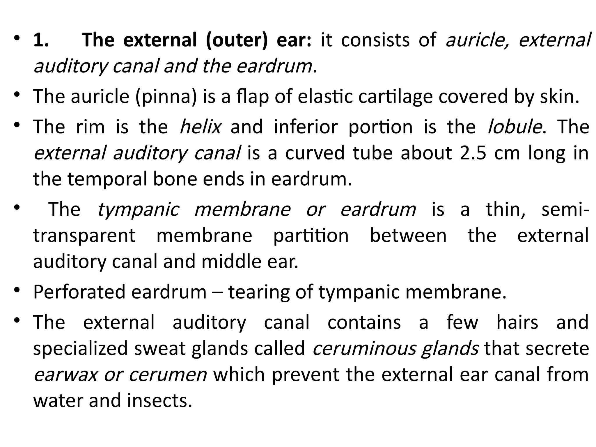 ANATOMY OF EAR WITH DIAGRAMS SHOWING STRUCTURES.pptx