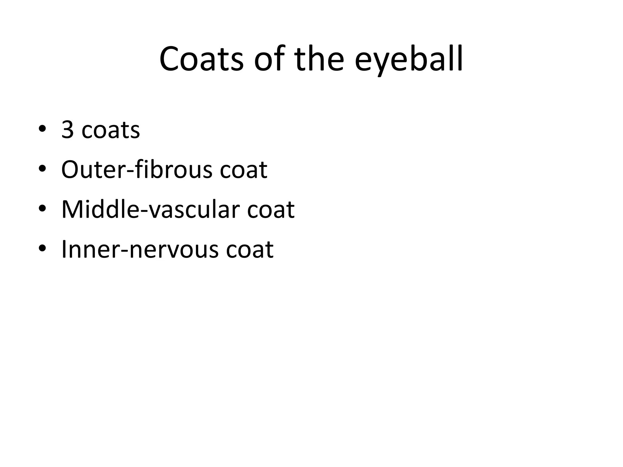 Anatomy Of Eyeball Mbbs Opthalmology Class Pptx