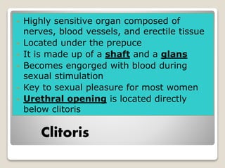 Cletorius Anatomyof female genital tract | PPTX