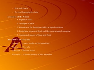 triangles of the neck | ppt Images High Quality Grahic Anatomy of head and neck | PPT