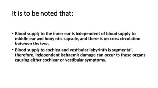 Hns Department ANATOMY OF INNER EAR,by dr rudra yadav ,pg in ent and hns department.pptx