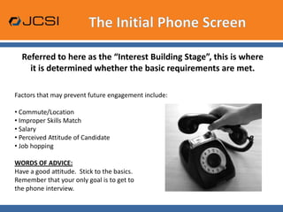  Prepare for progression through the organization