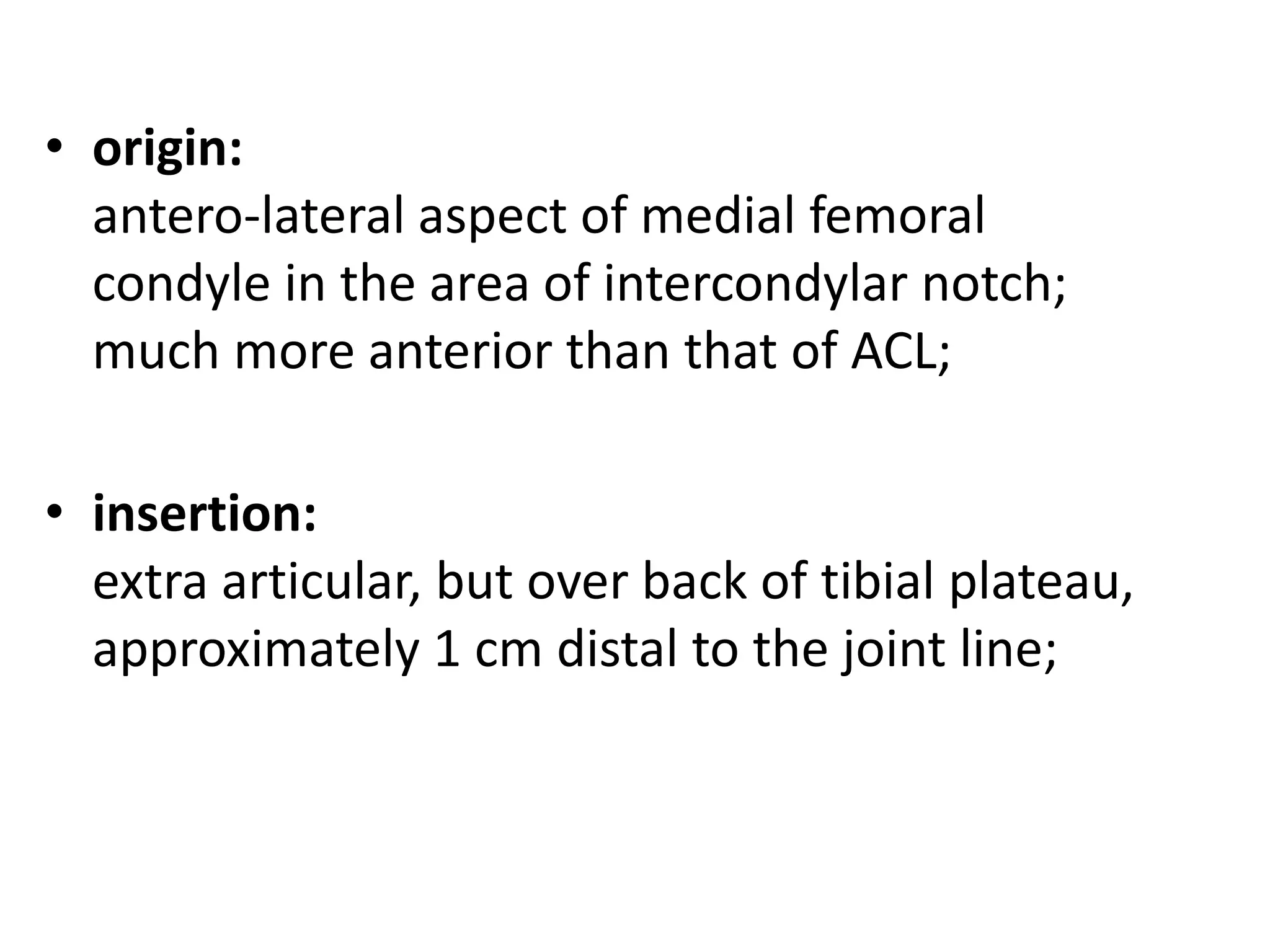 Anatomy of knee and biomechanics | PPTX