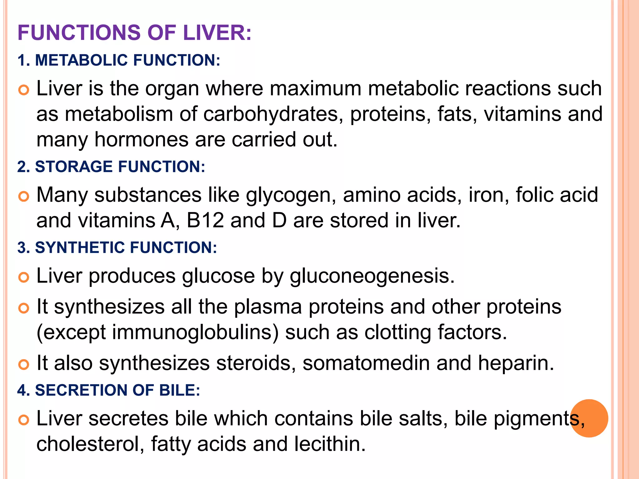 Anatomy of liver | PPTX