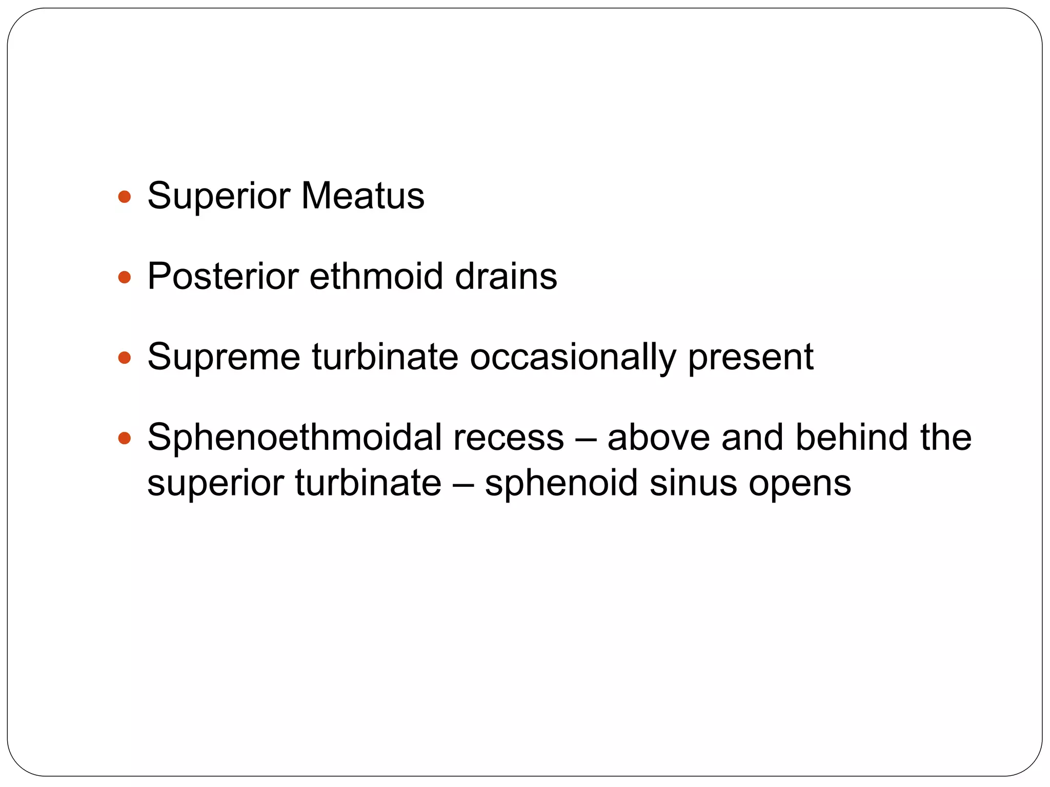 Anatomy of nose & paranasal sinuses | PPT