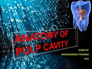 MADE BY
ROSHALMARIA THOMAS
IV/II
 